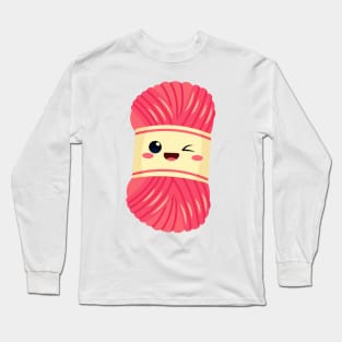 Kawaii Knitting | Kawaii Thread Long Sleeve T-Shirt